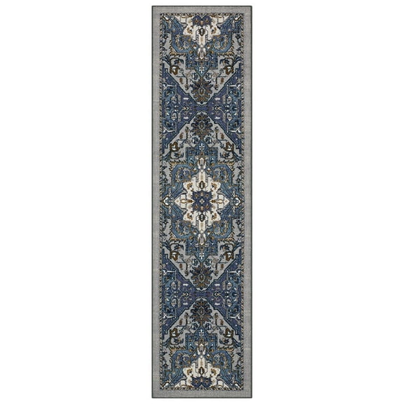 Mohawk Home Duero Blue Area Rug, 2' x 8'
