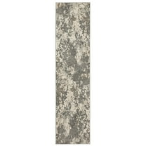 Mohawk Home Dymond Indoor Abstract Runner Rug, Grey, 1'11" x 10'