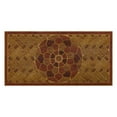 thumbnail image 1 of Mohawk Home Entry Recycled Rubber Non-Slip Indoor Outdoor Stoney Medallion Brick Oversize Doormat, 2' X 4', 1 of 8