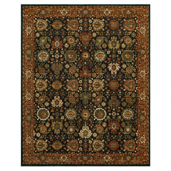 Mohawk Home Famalt Woven Indoor Area Rug, Sapphire, 5' x 8'