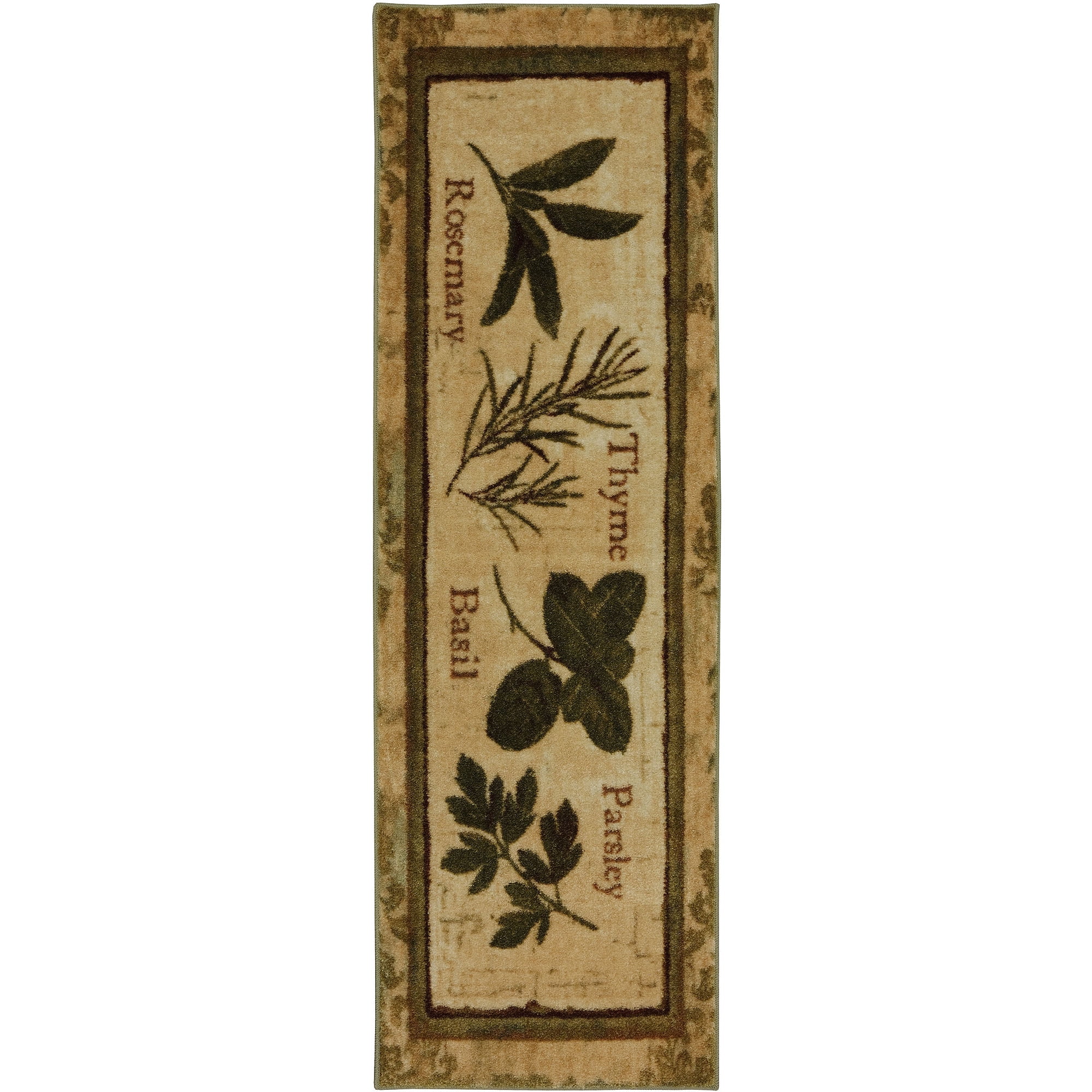 Mohawk Home Fine Herbs Kitchen Rug, Mult