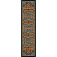 thumbnail image 1 of Mohawk Home Galena Printed Area Rug, Blue, 2' x 8', 1 of 8