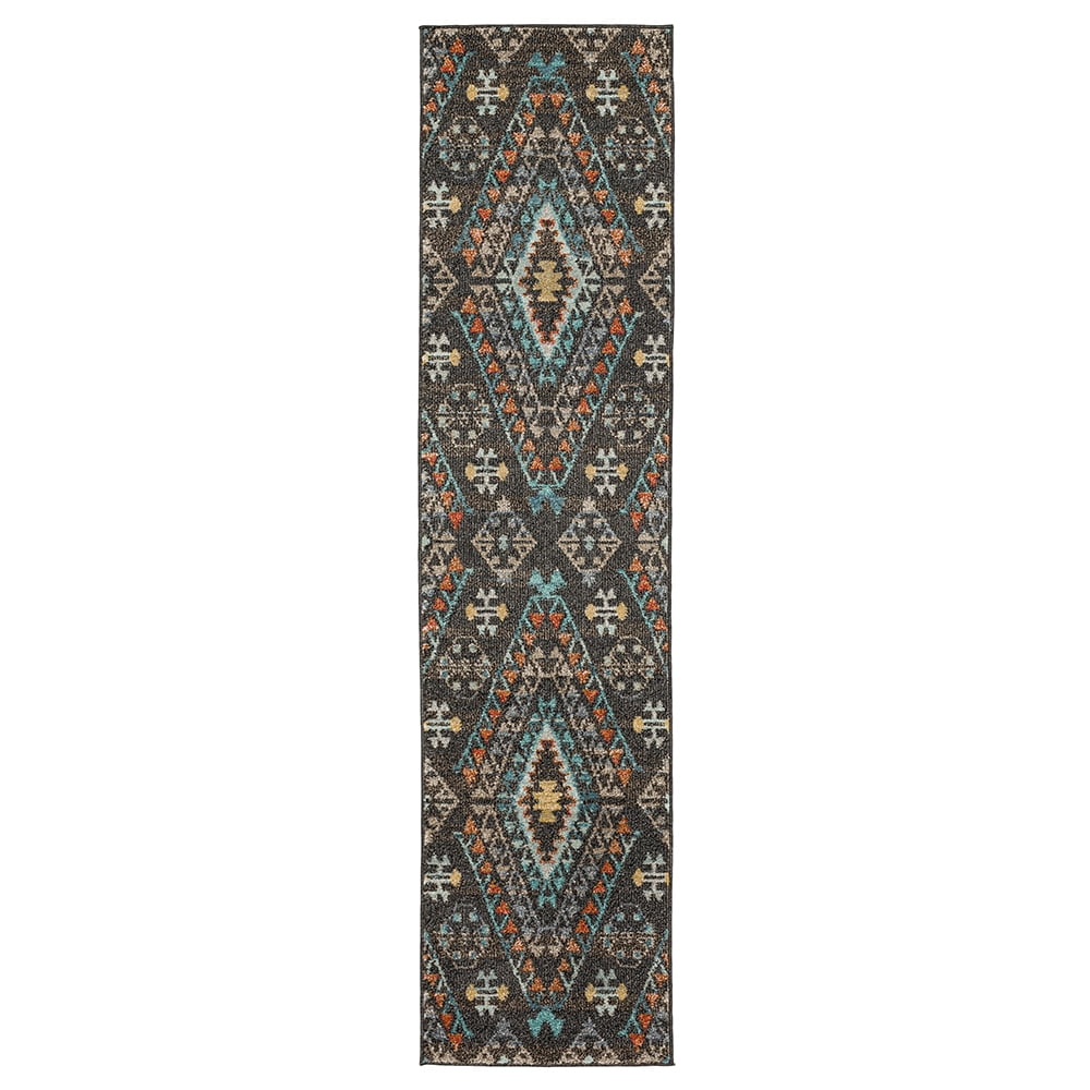Mohawk Home Grimes Indoor Geometric Runner Rug, Multi, 1'11" x 8'