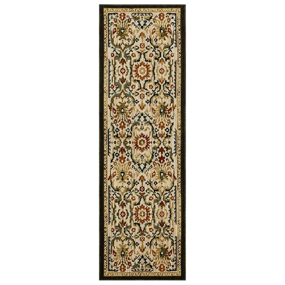 Mohawk Home Gwydrin Woven Indoor Runner Rug, Cream, 2' 6" x 8'