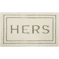 thumbnail image 1 of Mohawk Home Hers Knitted Plush Pile Washable Polyester Non-Slip Bath Mat, Gray, 1'5" x 2', 1 of 7