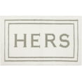 thumbnail image 1 of Mohawk Home Hers Knitted Plush Pile Washable Polyester Non-Slip Bath Mat, Gray, 2' x 3'4", 1 of 8