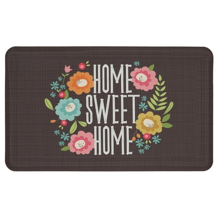 Mohawk Home Home Sweet Home Floral Dri- Pro Comfort Mat Rug