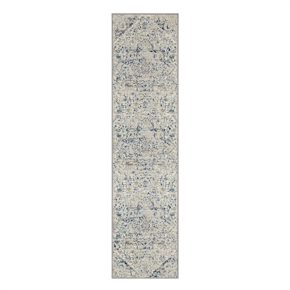 Mohawk Home Icarus Indoor Woven Runner Rug, Blue, 2' x 10'
