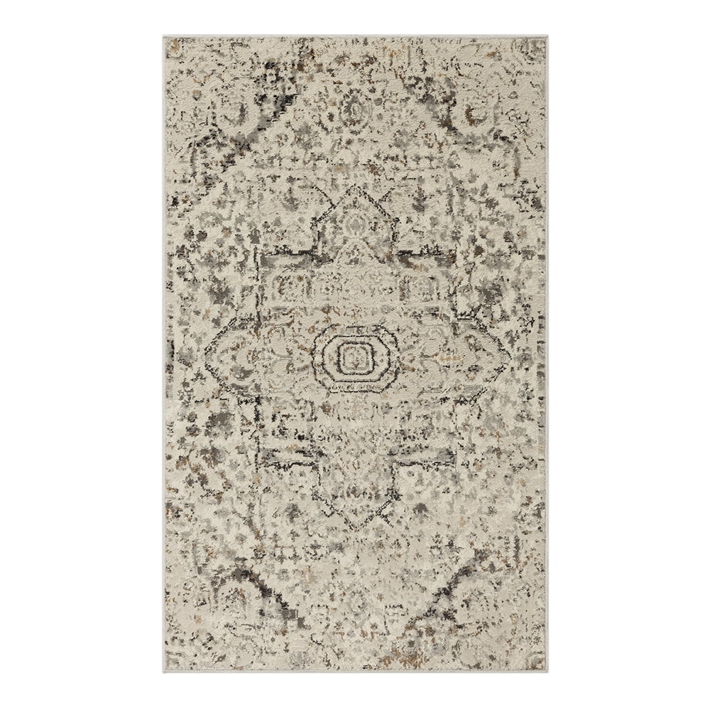 Mohawk Home Icarus Indoor Woven Runner Rug, Cream, 2 'x 2'11"
