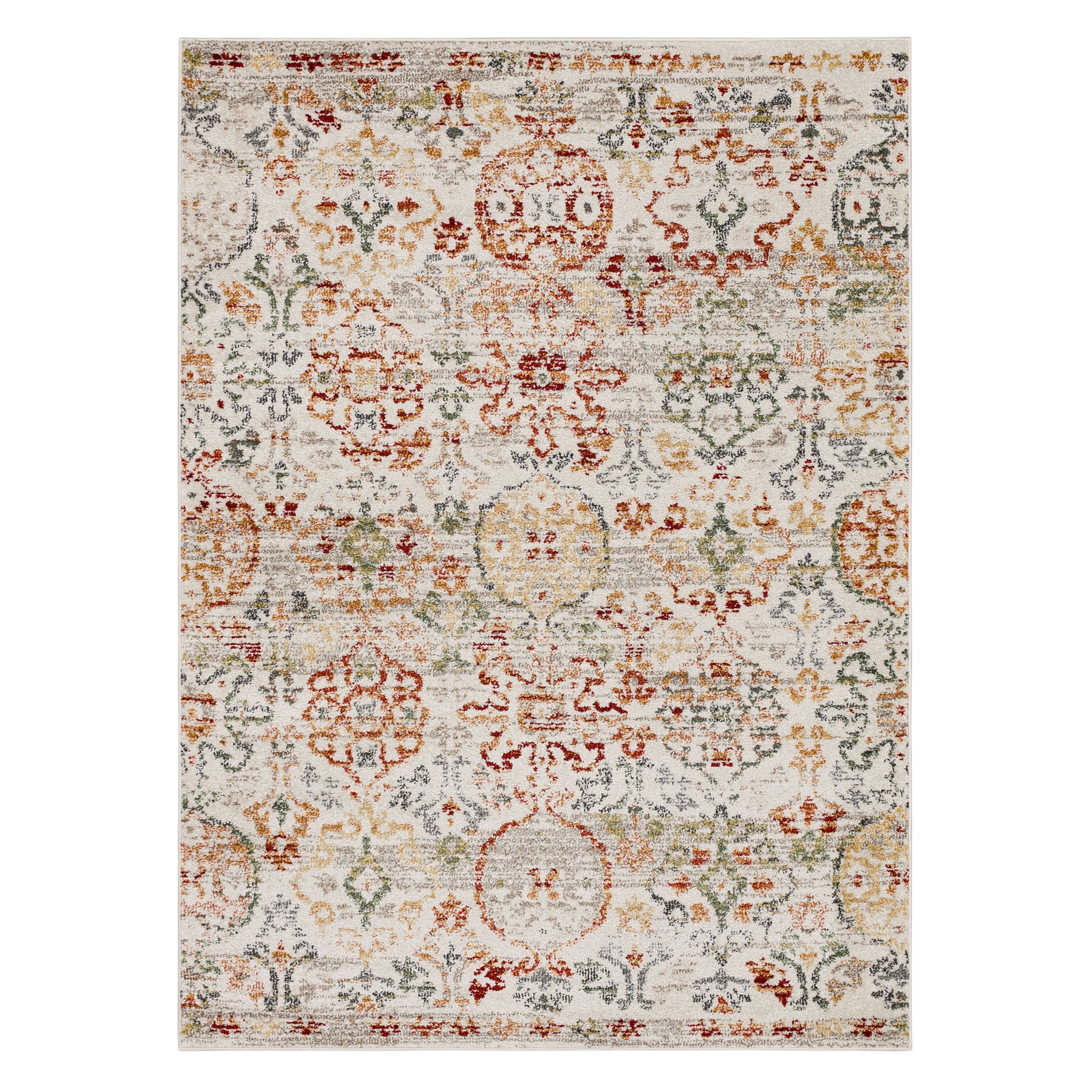 Mohawk Home Keane Indoor Ornamental Area Rug, Red, 7' 10" x 10'