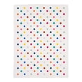 thumbnail image 1 of Mohawk Home Kids Collection Polka Dots Low Pile Stain/Fade Resistant Printed Indoor Area Rug, Multicolor, 8' x 10', 1 of 8
