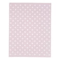 thumbnail image 1 of Mohawk Home Kids Collection Polka Dots Low Pile Stain/Fade Resistant Printed Indoor Area Rug, Pink, 8' x 10', 1 of 8