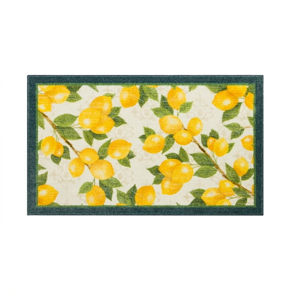 Mohawk Home Lemon Grove Kitchen Rug, Navy, 2'6" x 4'2"