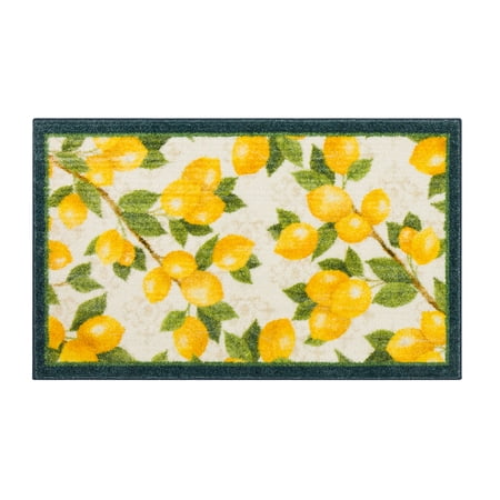 Mohawk Home Lemon Grove Kitchen Rug, Navy, 2' x 3'4"
