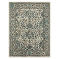 thumbnail image 1 of Mohawk Home Mallorqui Low Pile Latex Backed Stain and Fade Resistant Floral Blue Indoor Area Rug, 5' 3" X 8', 1 of 9