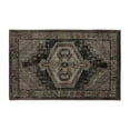 thumbnail image 1 of Mohawk Home Marash Medallion Low Pile Latex Backed Stain and Fade Resistant Geometric Mocha Indoor Area Rug, 1' 9" X 3', 1 of 8
