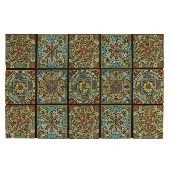 Mohawk Home Medallion Comfort Mat Rug