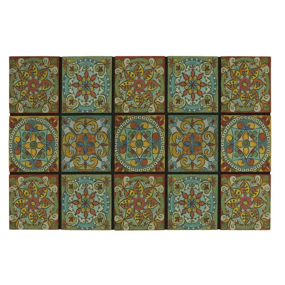 Mohawk Home Medallion Comfort Mat Rug