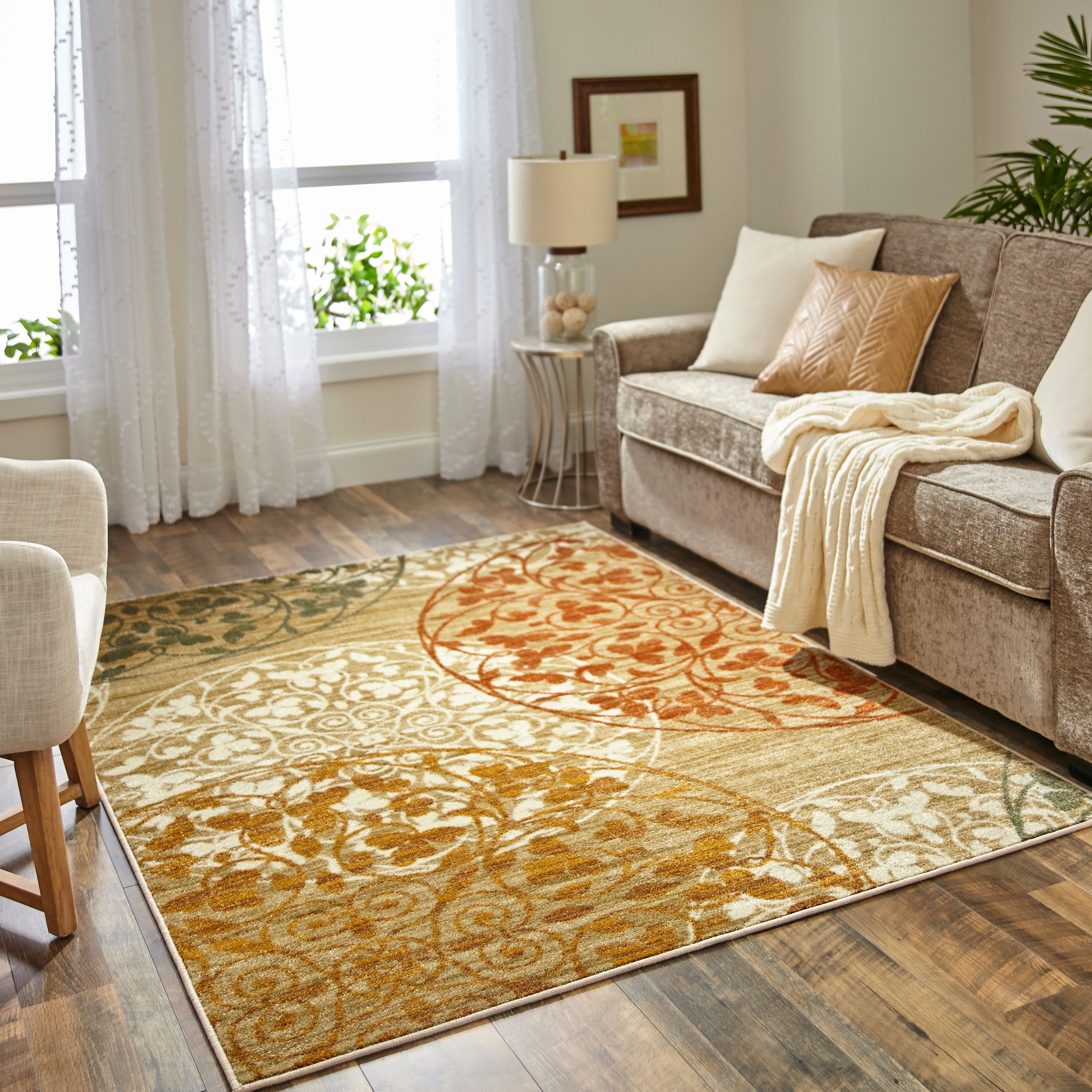 Mohawk Home Medallion Printed Area Rug