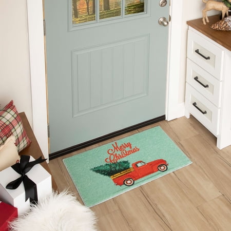 Mohawk Home Merry Christmas Truck Accent Rug, 18" x 30"