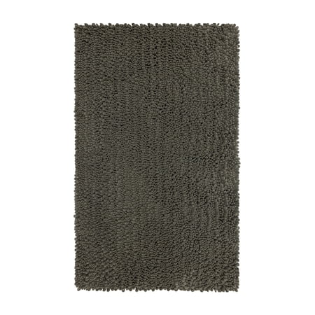 Mohawk Home Metaphor Polyester Bath Mat, Cool Grey, 1' 5" X 2'