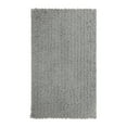 thumbnail image 1 of Mohawk Home Metaphor Plush Fade/Stain Resistant Non-Slip Machine Washable Bath Mat, Silver, 1' 5" x 2', 1 of 9