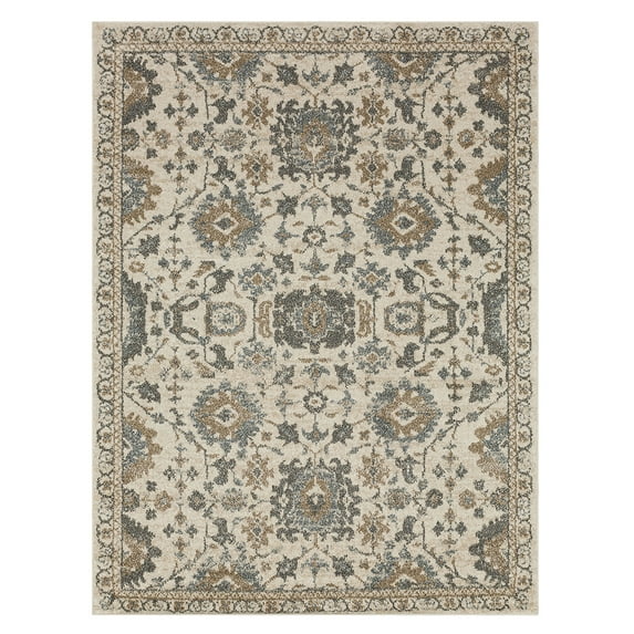Mohawk Home Miles Indoor Ornamental Area Rug, Grey, 3'3" x 5'
