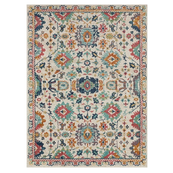 Mohawk Home Miles Indoor Ornamental Area Rug, Multi, 5'3" x 8'