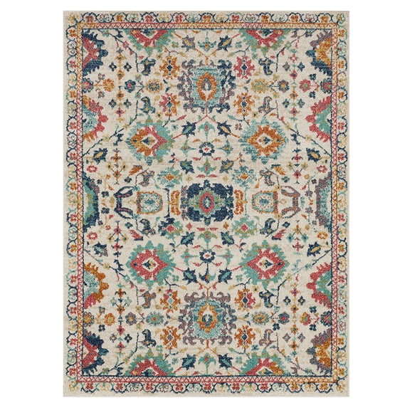 Mohawk Home Miles Indoor Ornamental Area Rug, Multi, 7'10" x 10'