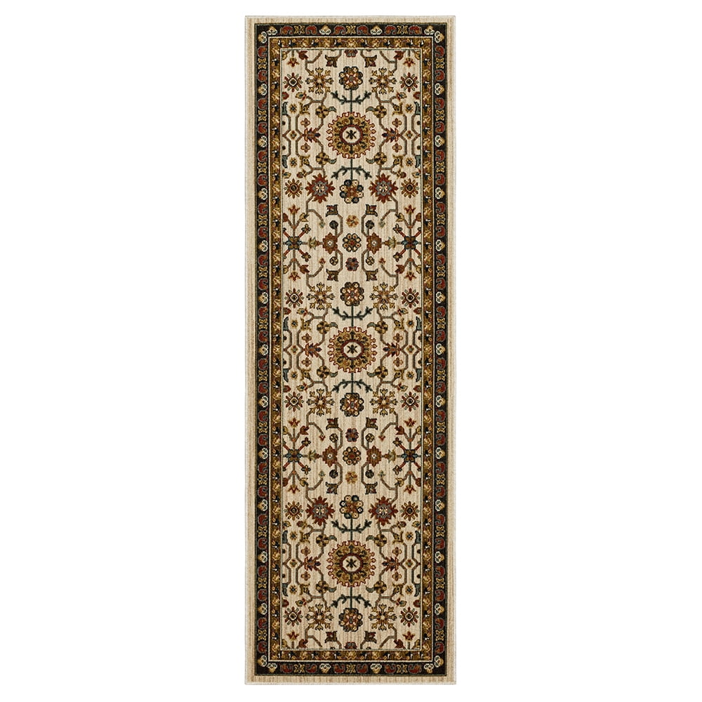 Mohawk Home Monaveen Woven Indoor Runner Rug, Cream, 2' 6" x 8'