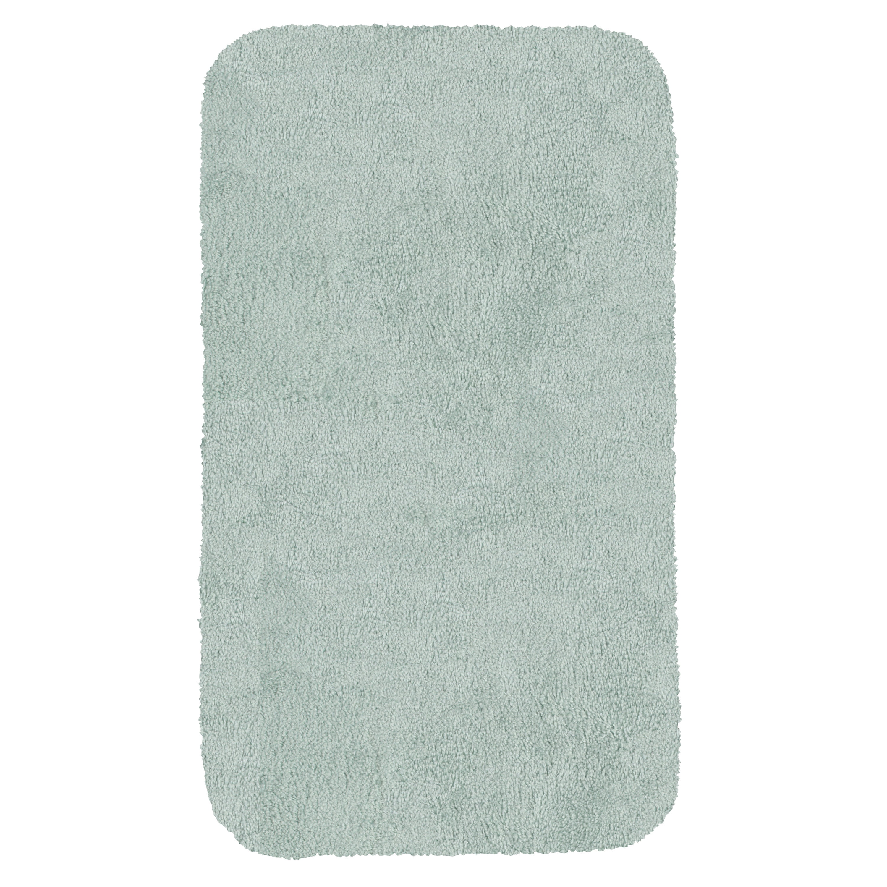 Mohawk Home New Regency Bath Rug Sea Mist, 2'x3'4", Mint Green