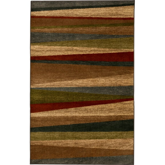 Mohawk Home Mayan Sunset Sierra Low Pile Non-Slip Stain/Fade Resistant Indoor Area Rug, 7' 6" x 10'