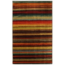 Mohawk Home New Wave Printed Boho Stripe Area Rug, Multi, 5' x 8'