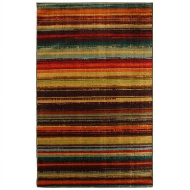 Mohawk Home New Wave Printed Boho Stripe Area Rug, Multi, 5' x 8'