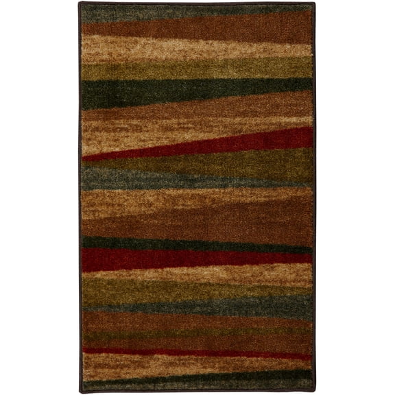 Mohawk Home Mayan Sunset Sierra Low Pile Non-Slip Stain/Fade Resistant Indoor Area Rug, 2' 6" x 3' 10"