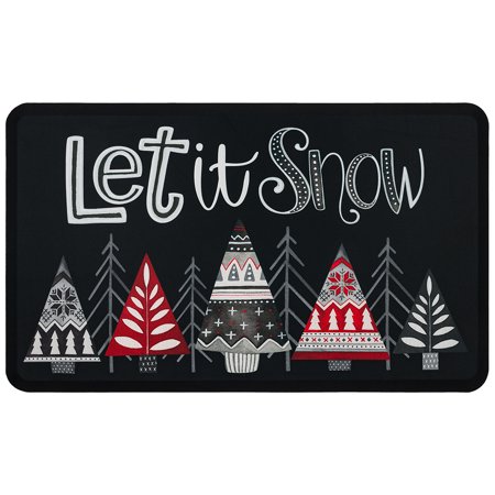Mohawk Home Nordic Trees Dri-Pro Cushion Mat, Multi, 1' 6" x 2' 6"