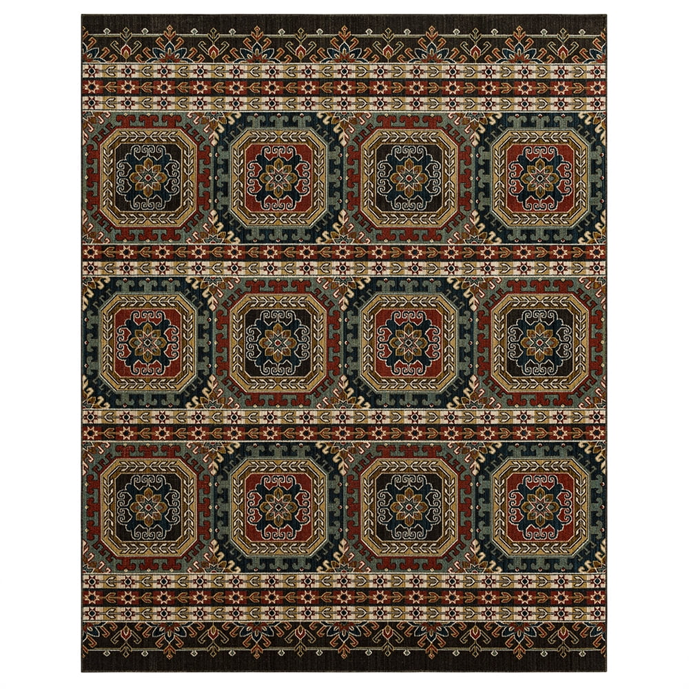 Mohawk Home Oakland Woven Indoor Area Rug, Blue, 8' x 10'