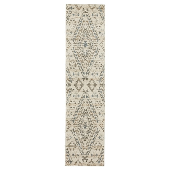 Mohawk Home Onslow Indoor Geometric Area Rug, Grey, 1'11" x 3'