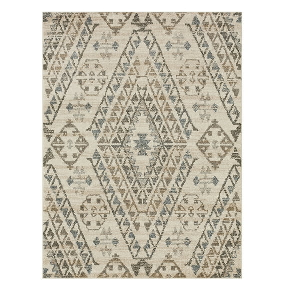 Mohawk Home Onslow Indoor Geometric Area Rug, Grey, 3'3" x 5'