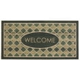 thumbnail image 1 of Mohawk Home Ornamental Entry Mat Ornamental Woodgrain Hunter Mat Scatter, 2'x4', Green, 1 of 4