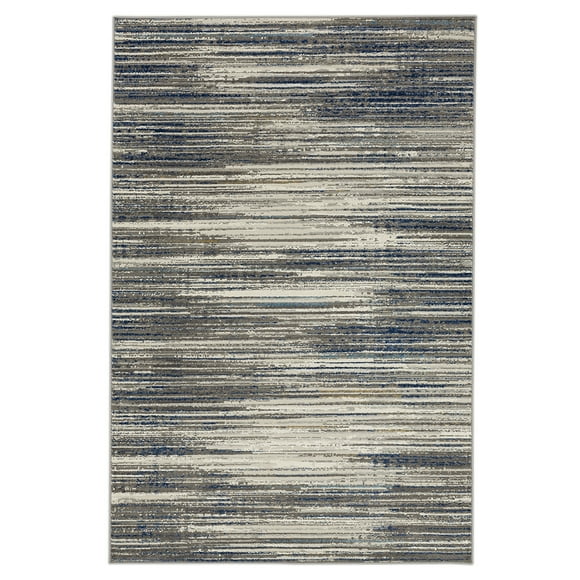 Mohawk Home Orpheus Indoor Woven Area Rug, Grey/Dark Blue, 5'3" x 8