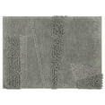 thumbnail image 1 of Mohawk Home Plush Cotton Fade/Stain Resistant Non-slip Machine Washable Bath Mat, Cool Grey, 2' x 5', 1 of 8