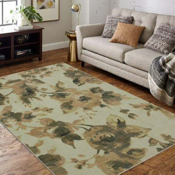 Mohawk Home Precision Printed Ciara Area Rug, Cream, 8' x 10'