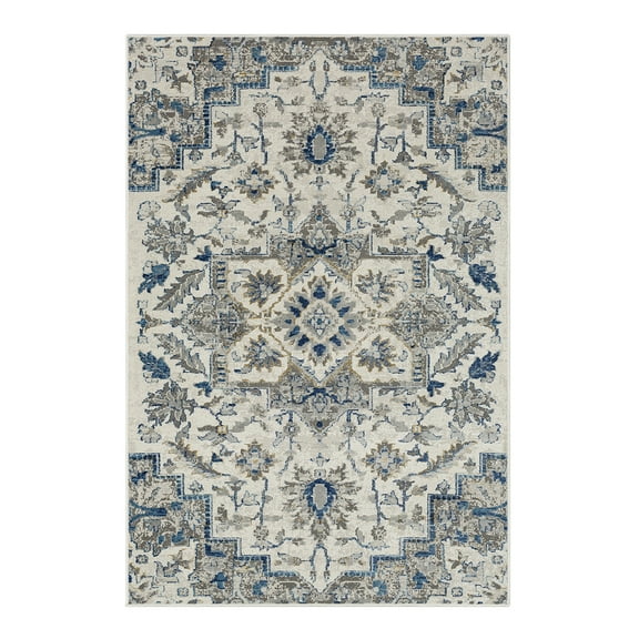 Mohawk Home Priam Indoor Woven Area Rug, Blue, 7'10" x 10'