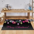 thumbnail image 1 of Mohawk Home Prismatic Bright Ornaments Multi Contemporary Theme Christmas Precision Printed Scatter, 2'6"x4'2", Black, 1 of 6