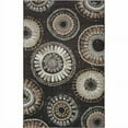 thumbnail image 1 of Mohawk Home Prismatic Crete Multi Transitional Geometric Precision Printed Area Rug, 8'x10', Brown & Blue, 1 of 5