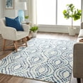 thumbnail image 1 of Mohawk Home Prismatic Dotted Ogee Navy Transitional Ornamental Precision Printed Area Rug, 3'9"x5', Cream & Navy, 1 of 5