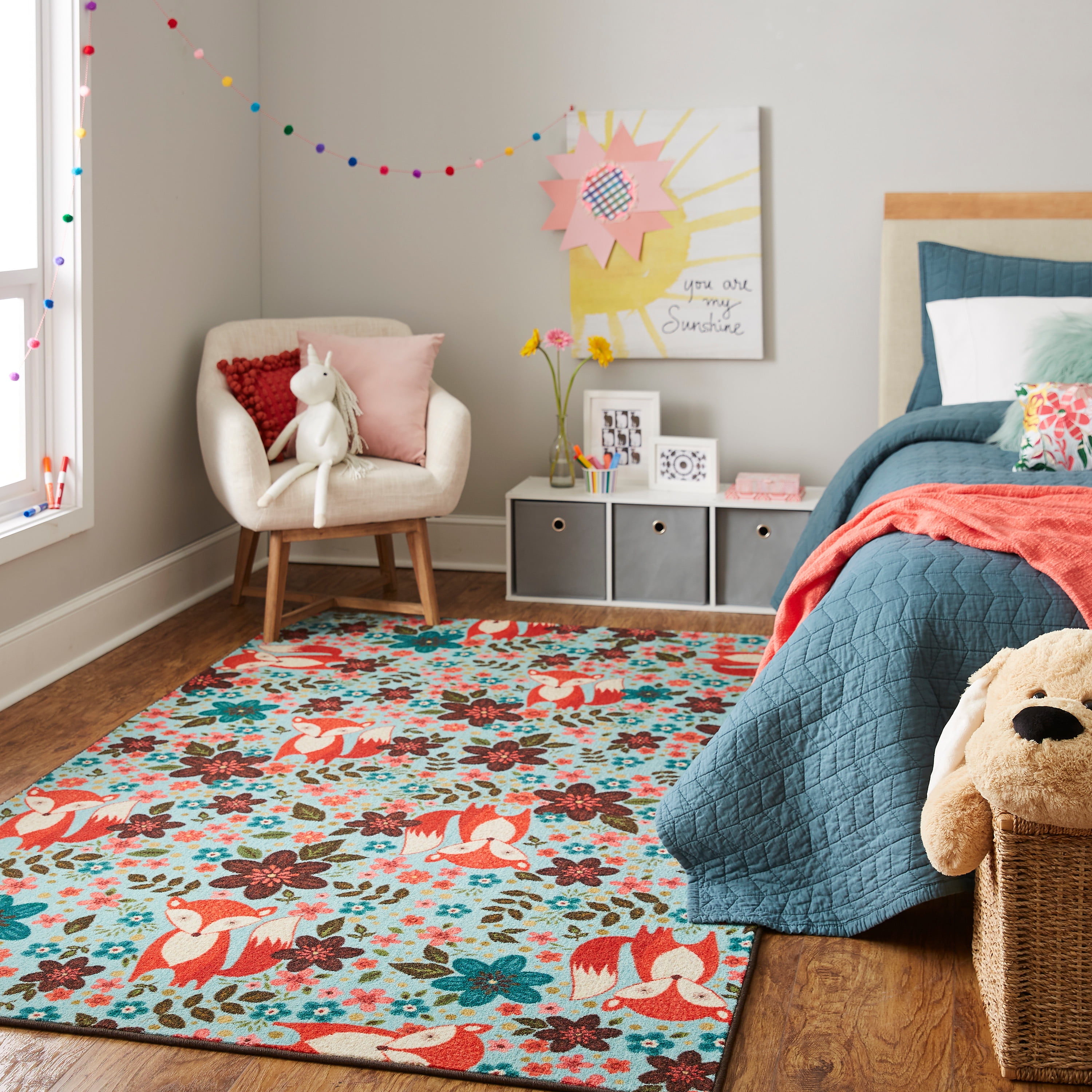 Kids hotsell fox rug