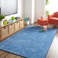 thumbnail image 1 of Mohawk Home Prismatic In Control Denim Transitional Theme Kids Precision Printed Area Rug, 3'4"x5', Navy, 1 of 1