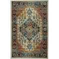 thumbnail image 1 of Mohawk Home Prismatic Klester Rust Traditional Ornamental Oriental Precision Printed Area Rug, 8'x10', Blue & Orange, 1 of 4